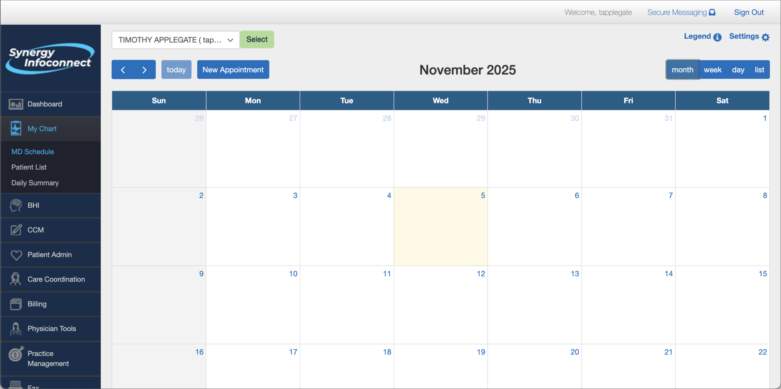 Patient Management Scheduling